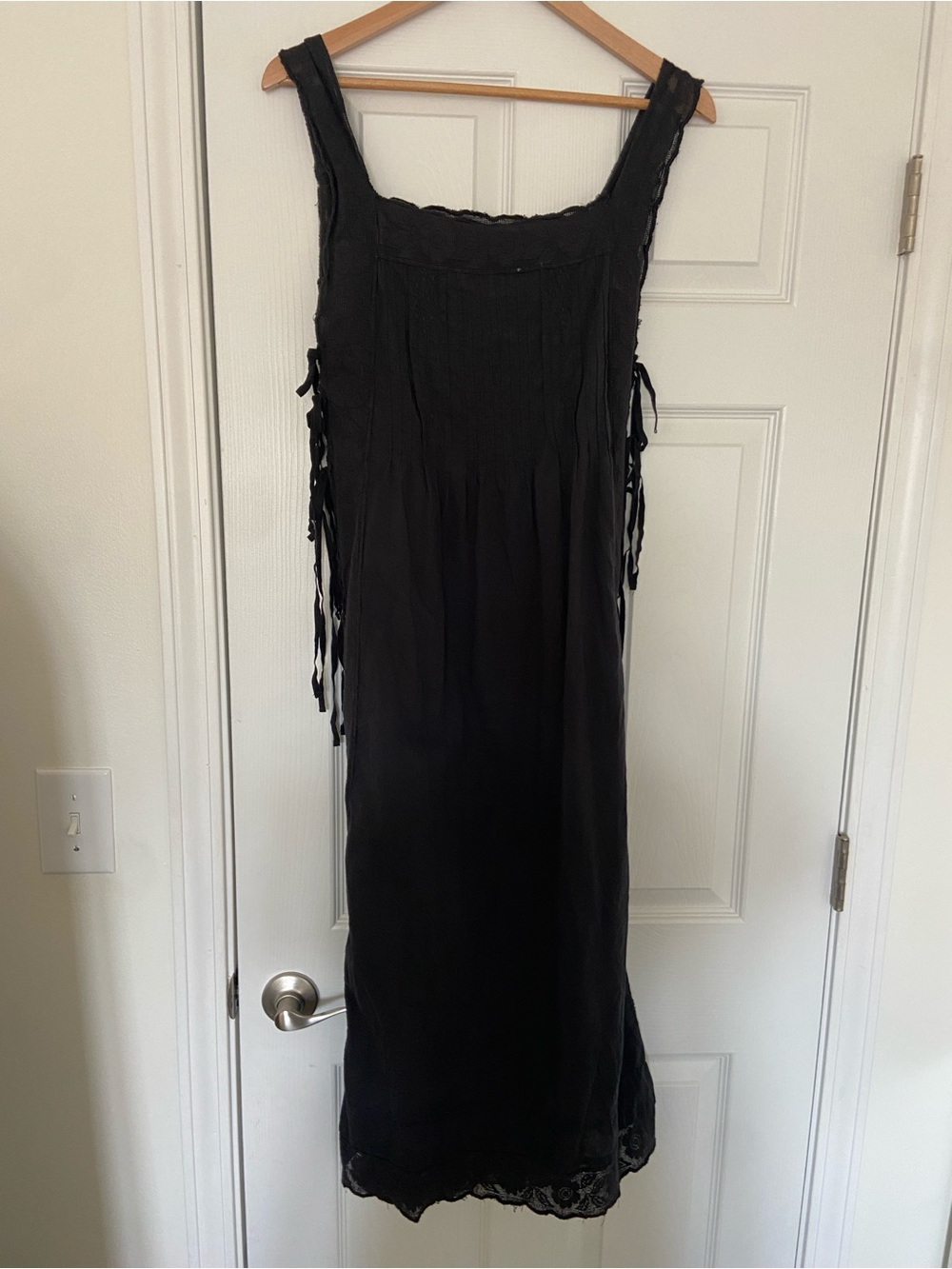 The GREAT. Attic lace dress in black size 0 - Picture 7 of 8